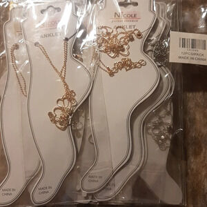 NWT 12 pack ankle bracelets
